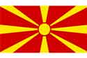 North Macedonia flag