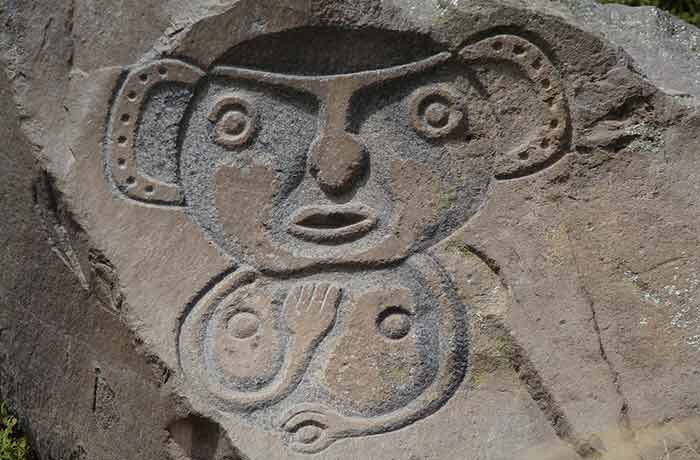 Guano Monolith in Chimborazo Province, Ecuador