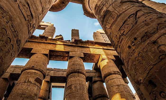 Ancient Ruins in Cairo, Egypt